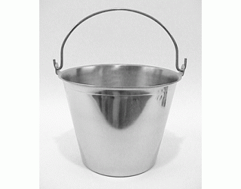 On Sale! Stainless Steel Milking Pail with Chime
