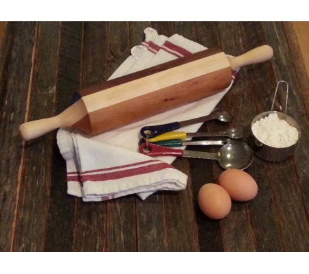 hand crafted wooden rolling pin