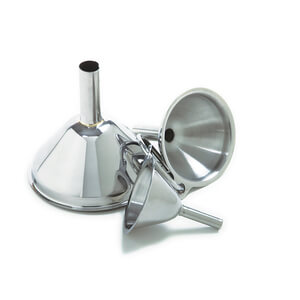 Funnels - Set of 3 Stainless Steel