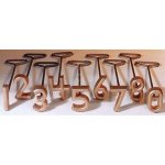 (image for) Freeze Branding 2"x 1 / 4" Set # 0 - 8