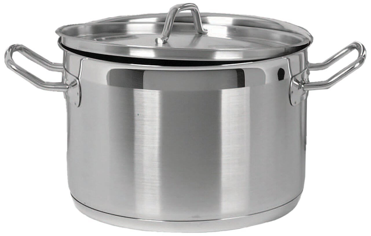 20 Qt Heavy Duty Stainless  Steel  Stock Pot  with Lid 