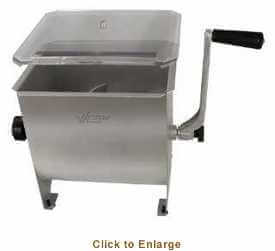 Weston® Stainless Steel Meat Mixer, 20 lb. - 36-1901-W
