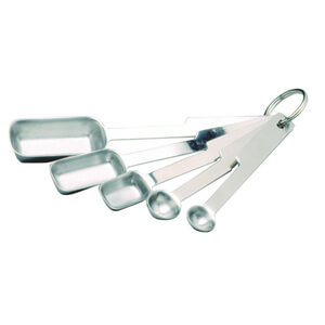 Measuring Spoon Set - 5 Pieces, 18/10 stainless