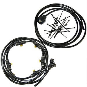 Low Pressure Mist Kit for 36" Fans with 6 Nozzles