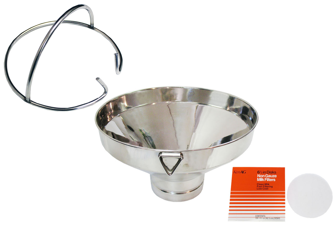 Stainless Steel Funnel Removable Filter Large Medium Small Size Kitchen Sets HS
