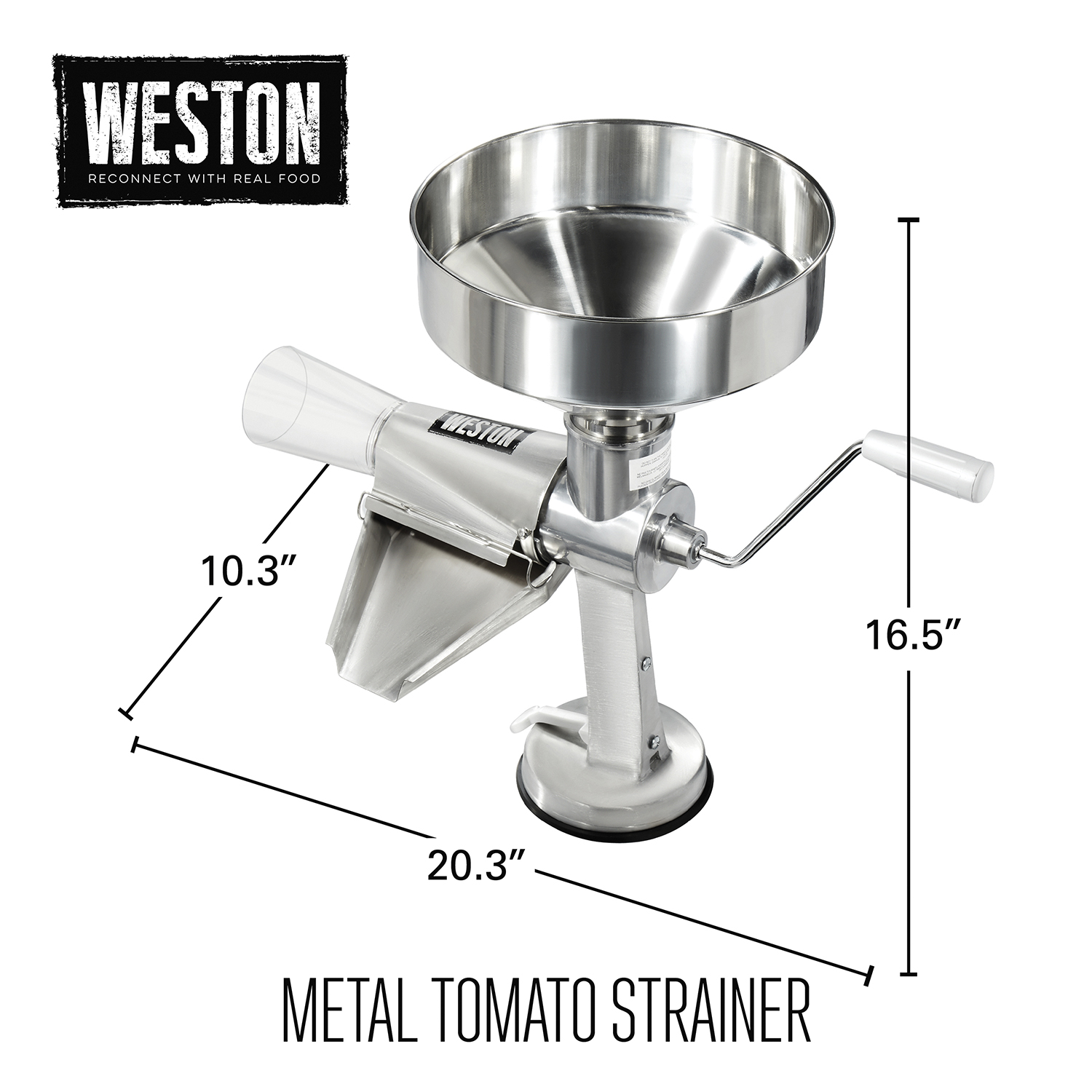 Weston Stainess Tomato Strainer
