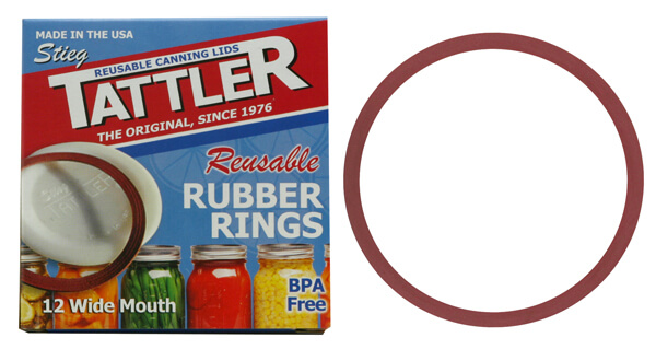 Rubber Seals for Tattler Wide Mouth Lids