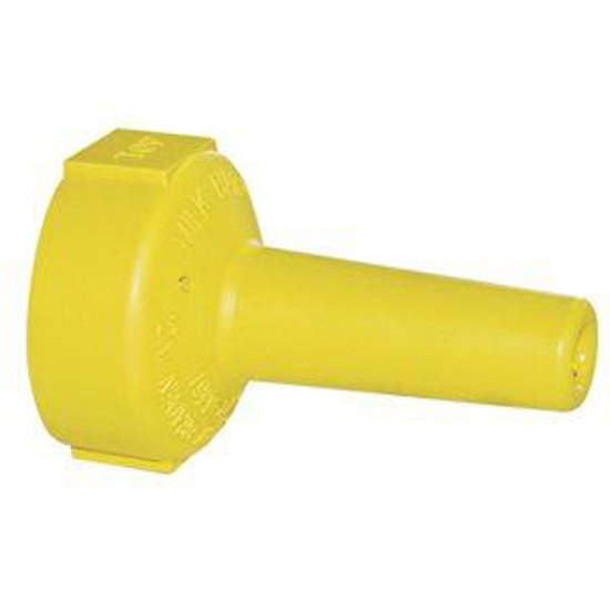Braden Snap-On Yellow Colostrum Nipple for Calves -set of 6