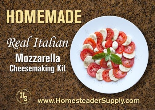 Italian Mozzarella Cheesemaking Kit