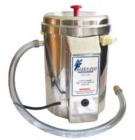 Kleen Flo Stainless Steel 2 Gallon Pasteurizer -120v or 240v